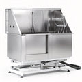 i.Pet Electric Pet Bath Tub Dog Grooming Stainless Steel Wash Station 127cm