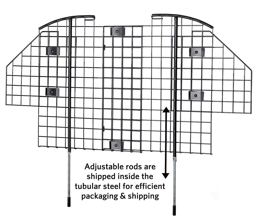 Samland Universal Pet Barrier Fence for Car Van 4WD Vehicles Duty Wire Mesh Car Guard