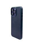 Lovefone Genuine Crafted Leather Case iPhone 15 Pro Baltic