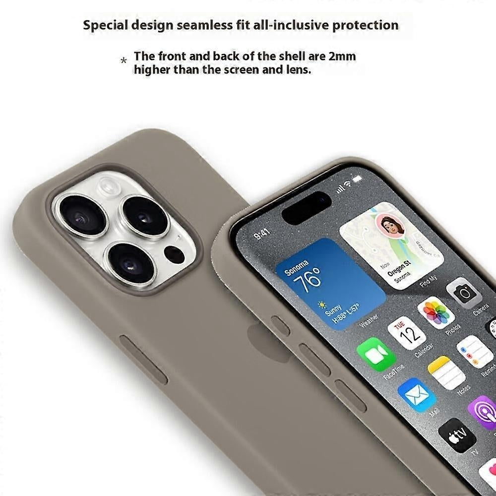 Compatible with Apple iPhone 15 Pro MagSafe Case Black