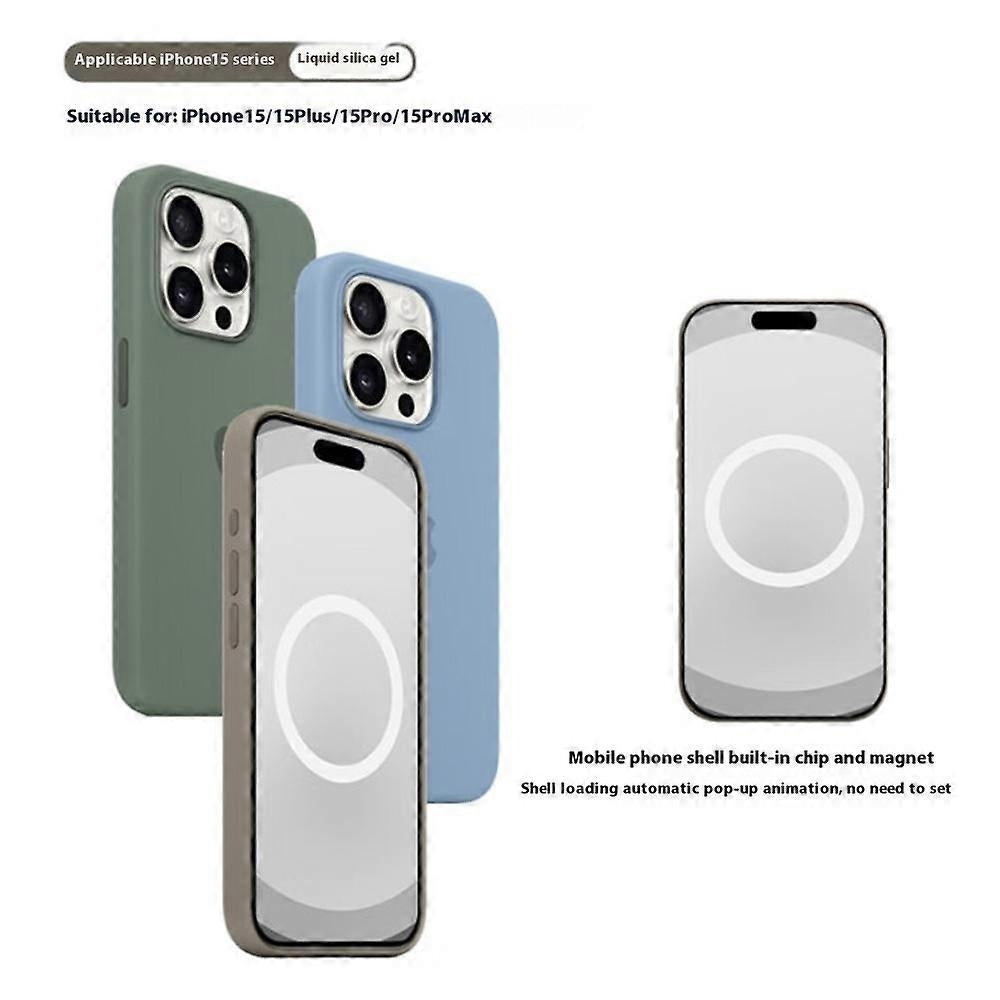 Compatible with Apple iPhone 15 Pro MagSafe Case Black