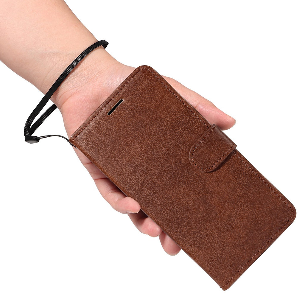 Xiaomi Redmi A5 4G PU Leather Wallet Case with Card Slots MGF Brown - Compatible with Xiaomi