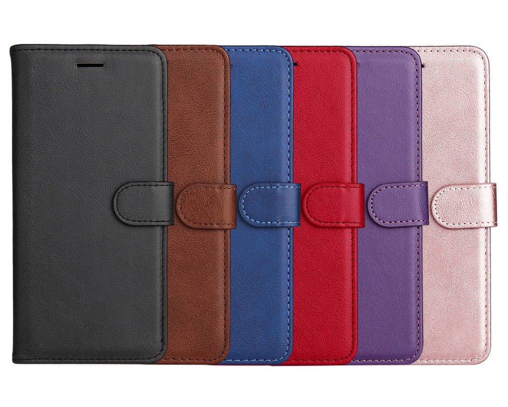 Xiaomi Redmi A5 4G PU Leather Wallet Case Compatible with SKALO MGF Pink Gold