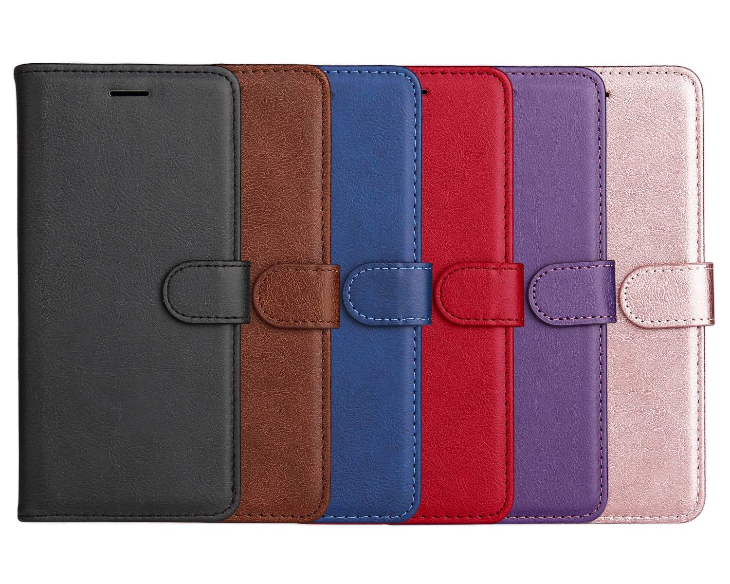 SKALO Xiaomi Redmi A5 4G PU Leather Wallet Case Compatible with Xiaomi Redmi A5