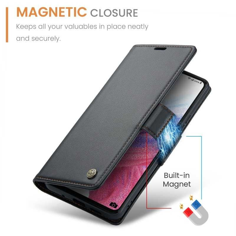 Compatible with Samsung A53 5G Case CaseMe Skin Pro Protective Cover Black