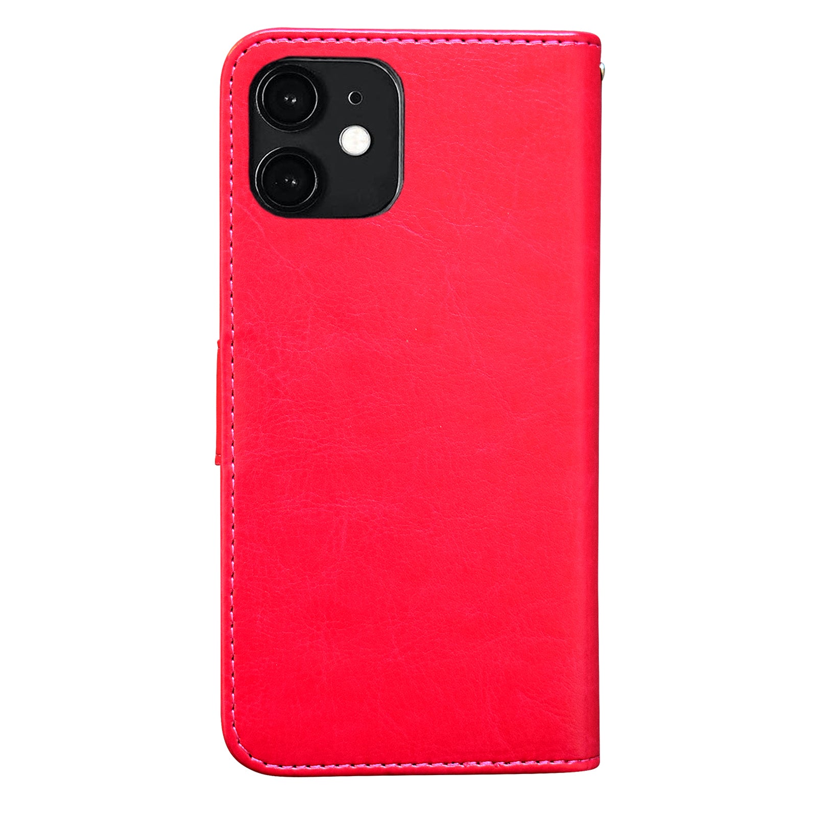 Leather Case for iPhone 12 Protection Brown