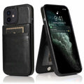iPhone 13 Case with Card Holder Retro V3 6CK Black