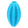 LGCASL Pet Toy Ball Dog Puzzle Toy 1 Pack Interactive Dog Toys for Dispensing Puppy Toys for Teething Puppy for Teeth/Slow Feeder/Iq Training/Playing, Yellow Sky Blue