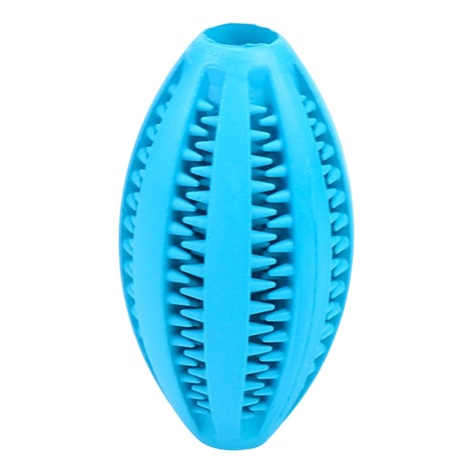 LGCASL Pet Toy Ball Dog Puzzle Toy 1 Pack Interactive Dog Toys for Dispensing Puppy Toys for Teething Puppy for Teeth/Slow Feeder/Iq Training/Playing, Yellow Sky Blue