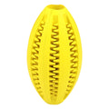 LGCASL Pet Toy Ball Dog Puzzle Toy 1 Pack Interactive Dog Toys for Dispensing Puppy Toys for Teething Puppy for Teeth/Slow Feeder/Iq Training/Playing Yellow