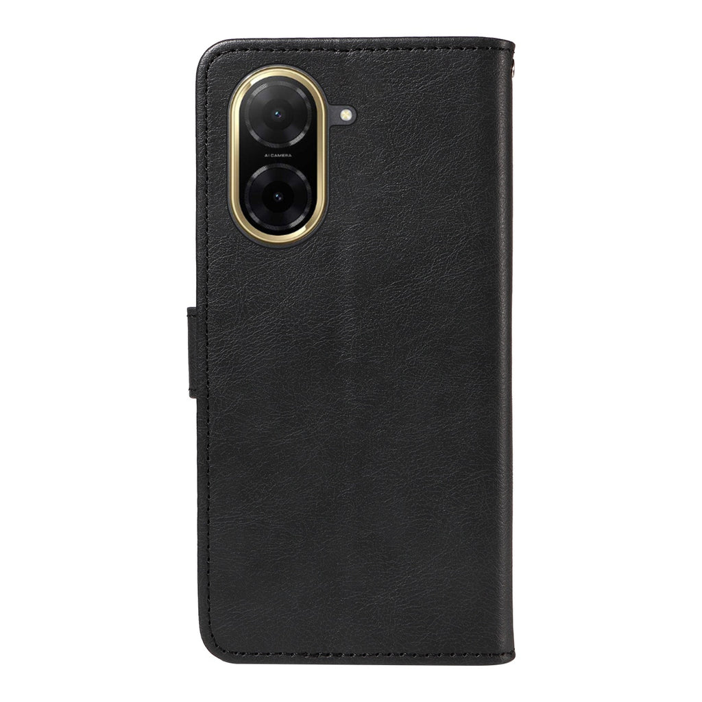 SKALO Xiaomi Redmi A5 4G PU Leather Wallet Case - More Colors_MGF Black