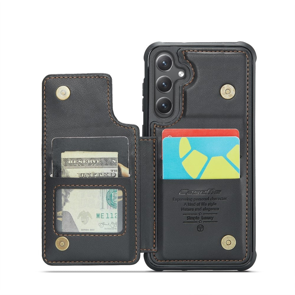 CASEME Samsung Galaxy S25 Case RFID Stand Black_OF 63