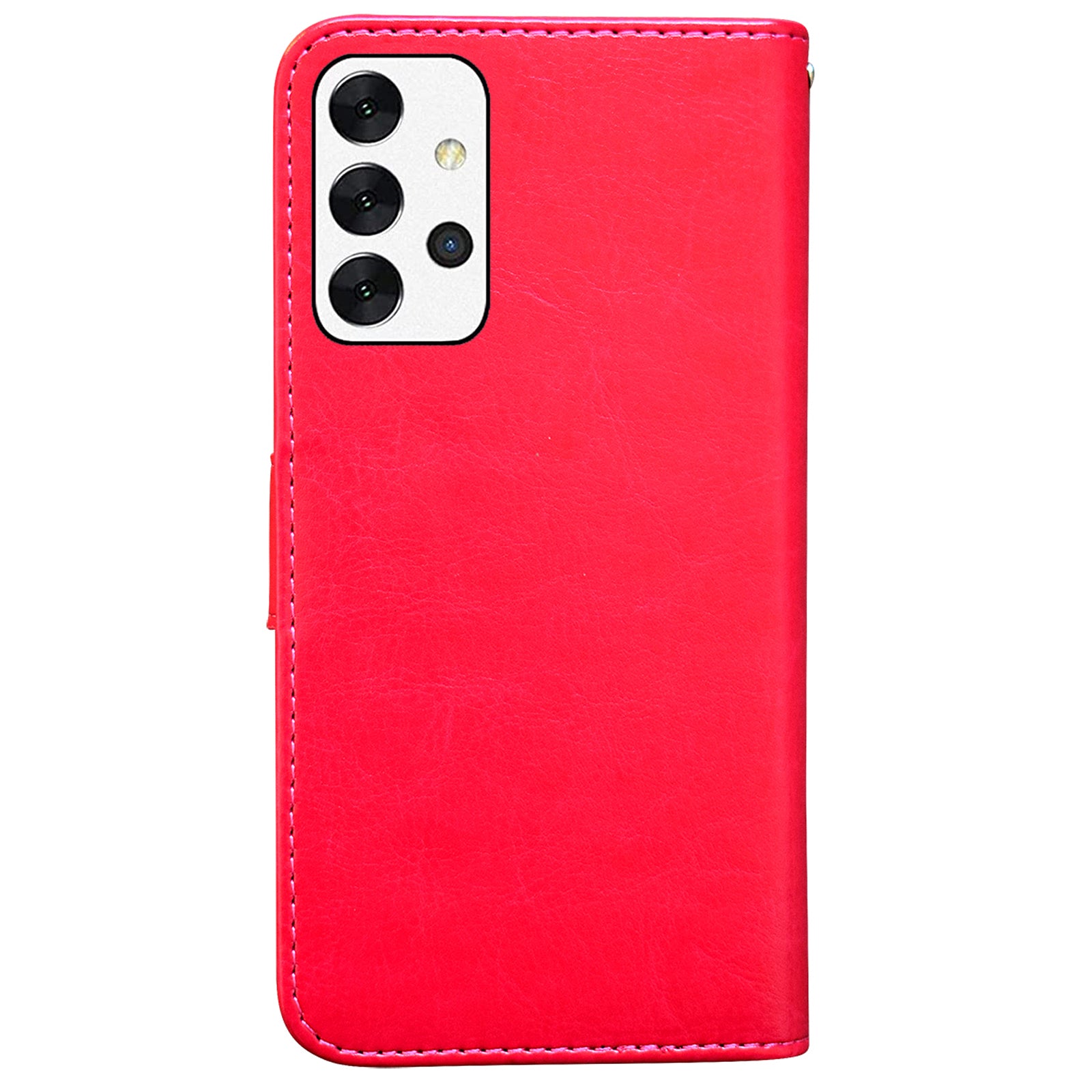 Samsung Galaxy A32 5G - Leather Case / Protection Black_max_sai Black