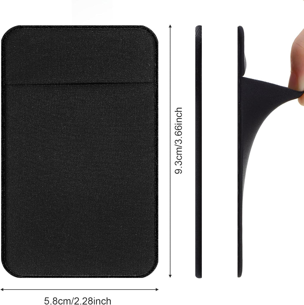3PCS Wallet Key Holder, Slim Card Holder Minimalist Wallet for Men-Small Card Key Holders Slim Cards Holders of Phone Back