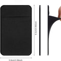 3PCS Wallet Key Holder, Slim Card Holder Minimalist Wallet for Men-Small Card Key Holders Slim Cards Holders of Phone Back