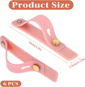 6Pcs Finger Loop Phone Grip Phone Finger Holder Universal Cell Phones Strap Grip Holder Telescopic Phones Strap Stand for Back of Loop Most Case