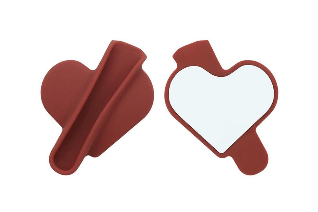 Holder for Rhode Skin Lip Lipstick Holder for Phone Case Peel and Stick Silicone Cover -Rose & Wine Red