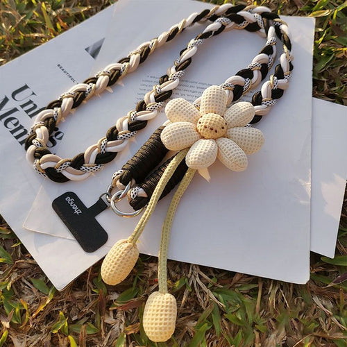 1PC Crossbody Phone Strap - Black & White