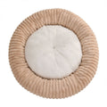 Round Warm Pet Nest Soft Circular Kennel Deep Sleep Winter Bed for Small Medium Pets