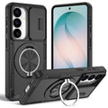 2-in-1 Magnetic Sliding Lens Case, Black for Samsung S26