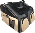 YES4PETS Pet Carrier Dog Cat Car Booster Seat Portable Soft Cage Travel-Grey