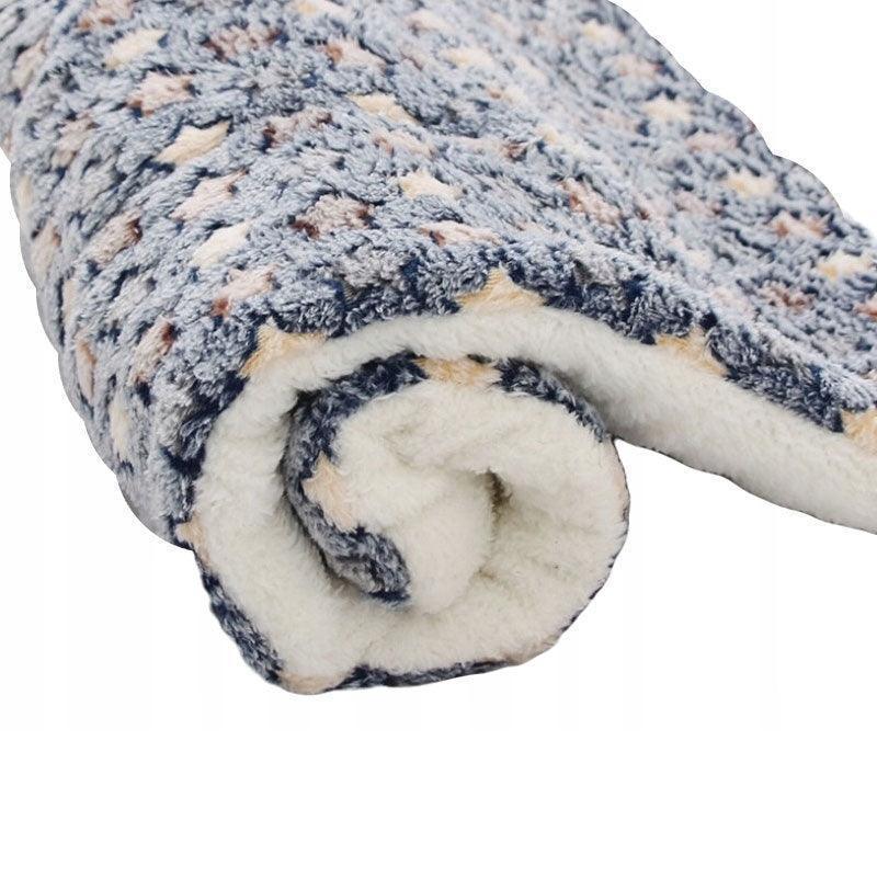 S Size Puppy Dog Cat Cushion Mattress Blanket Bed Soft Warm Pet Pad Winter Kennel House - Pink Bear