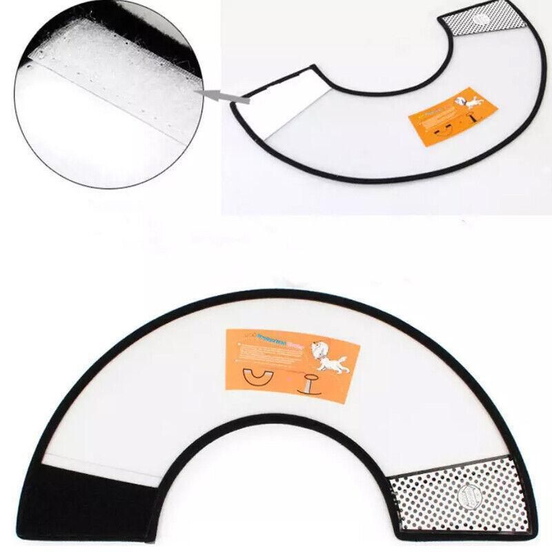 Pet Cat Dog Protective Cone Collar Elizabethan E Collar Wound Healing Recovery - 1