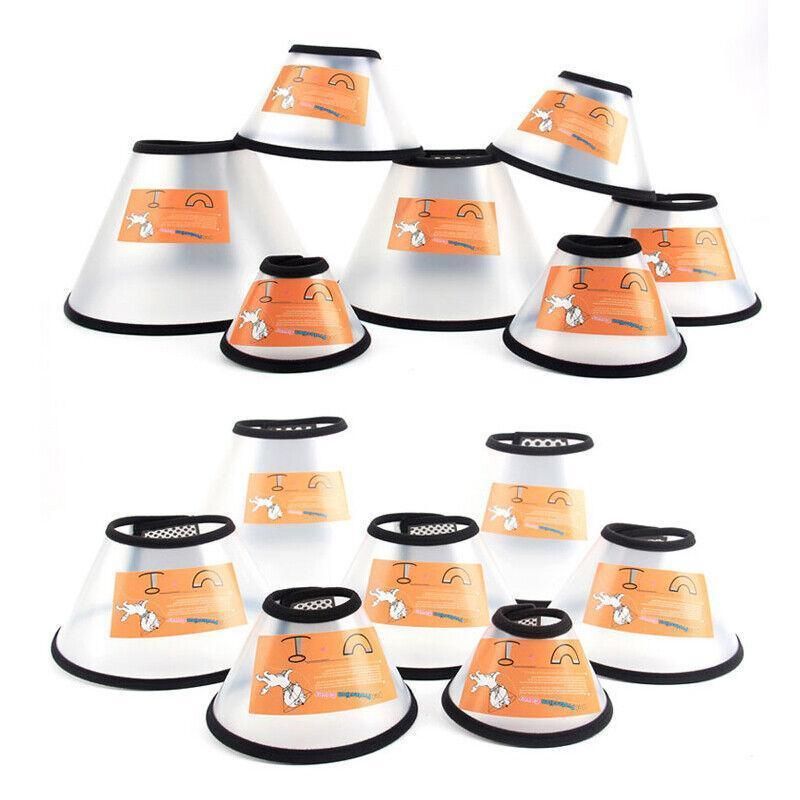 Pet Cat Dog Protective Cone Collar Elizabethan E Collar Wound Healing Recovery - 3