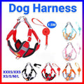 Dog Harness Cat Lead Puppy Leash Vest Mesh Breathe Adjustable Braces Small Pet Pink - XS