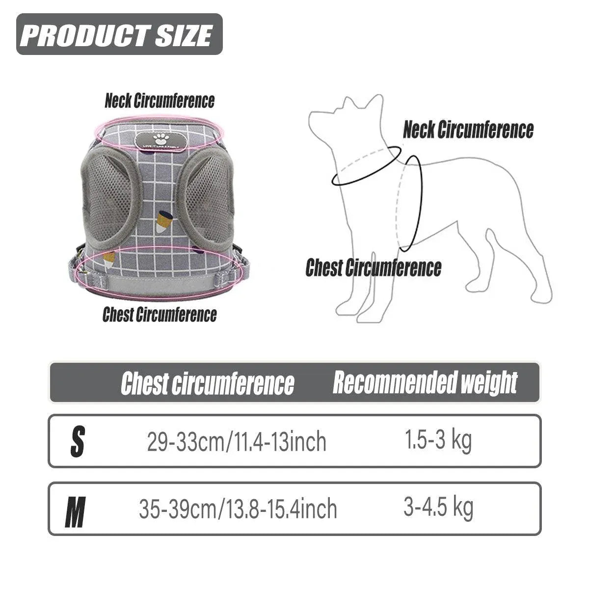 Pink Kitten Dog Cat Walking Harness Lead Leash Collar Pet Vest Mesh Adjustable - M