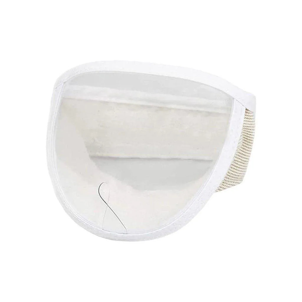 Breathable Pet Headgear Clear Cat Dog Mask Anti Bite Scratch Protective Gear - M