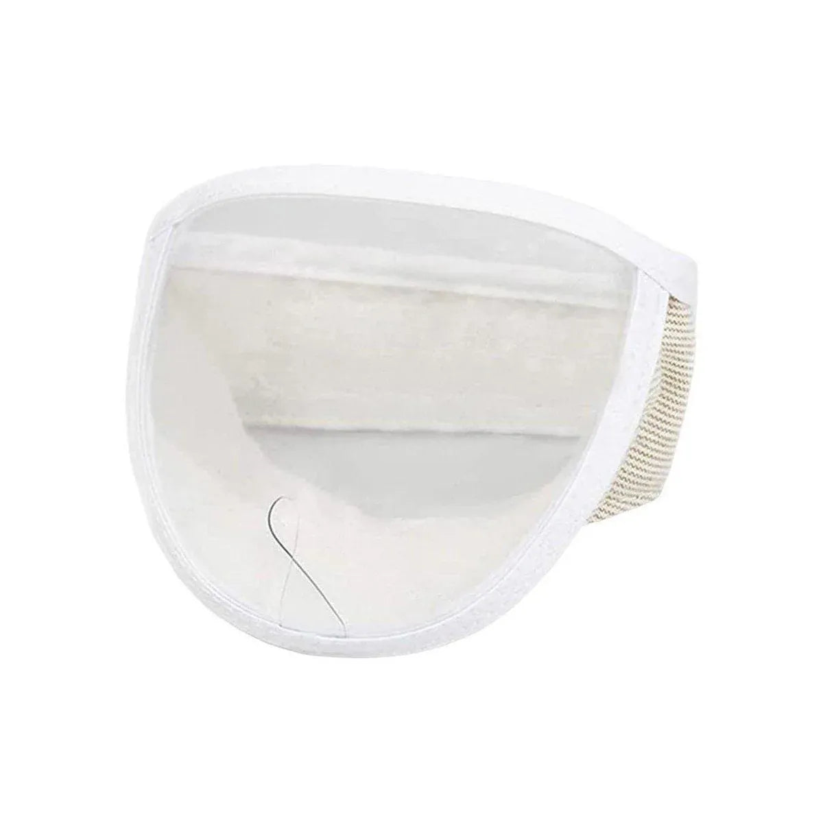 Breathable Pet Headgear Clear Cat Dog Mask Anti Bite Scratch Protective Gear - S