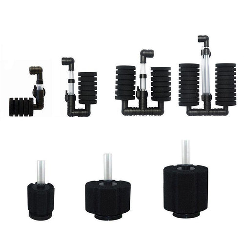 Air Sponge Filter Biological Aquarium Water Fish Tank Foam Small Medium Large - Type 3