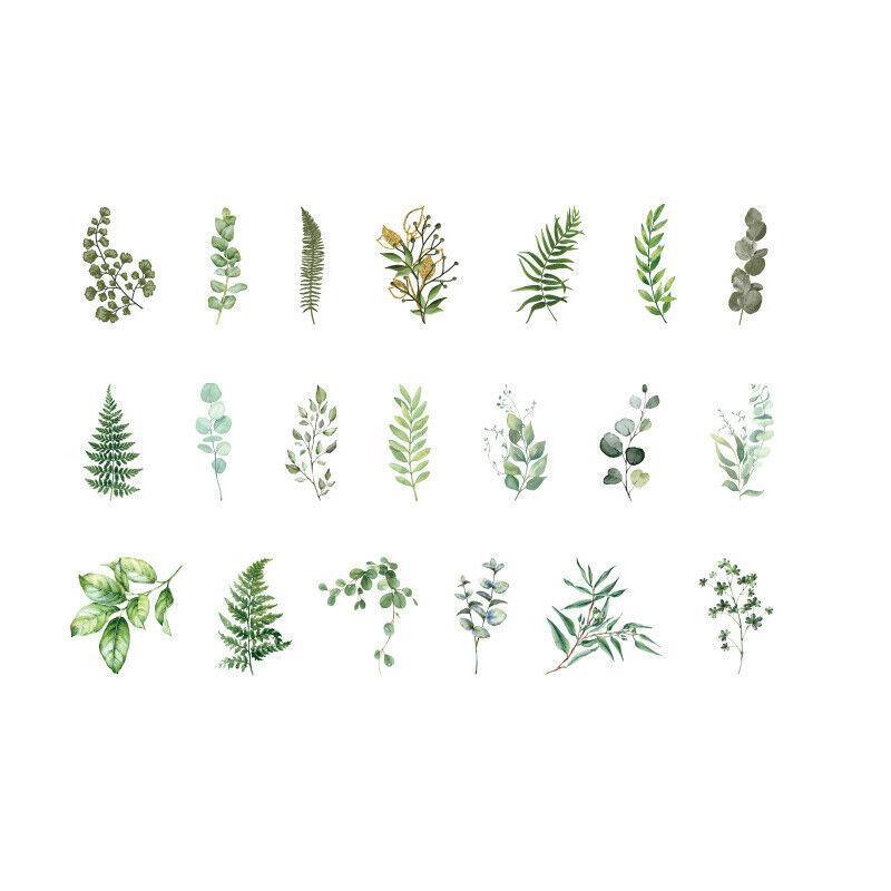 Scrapbooking Flower Stickers Pet Transparent Sticker - B