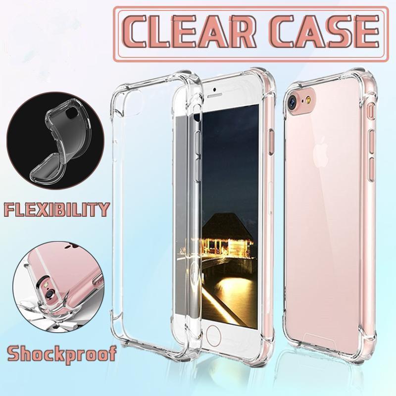Shockproof Iphone 13 12 11 Pro Max Xs X 8 7 Soft Gel Clear Case Cover For Apple - For iphone 14 Pro