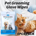 Cat Dog Cleaning Gloves Wipes Fur Disposable Face Washing Grooming