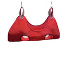 S Size Hammock Helper Pet Dog Cat Grooming Restraint Bags for Bathing Trimming Nail - Red