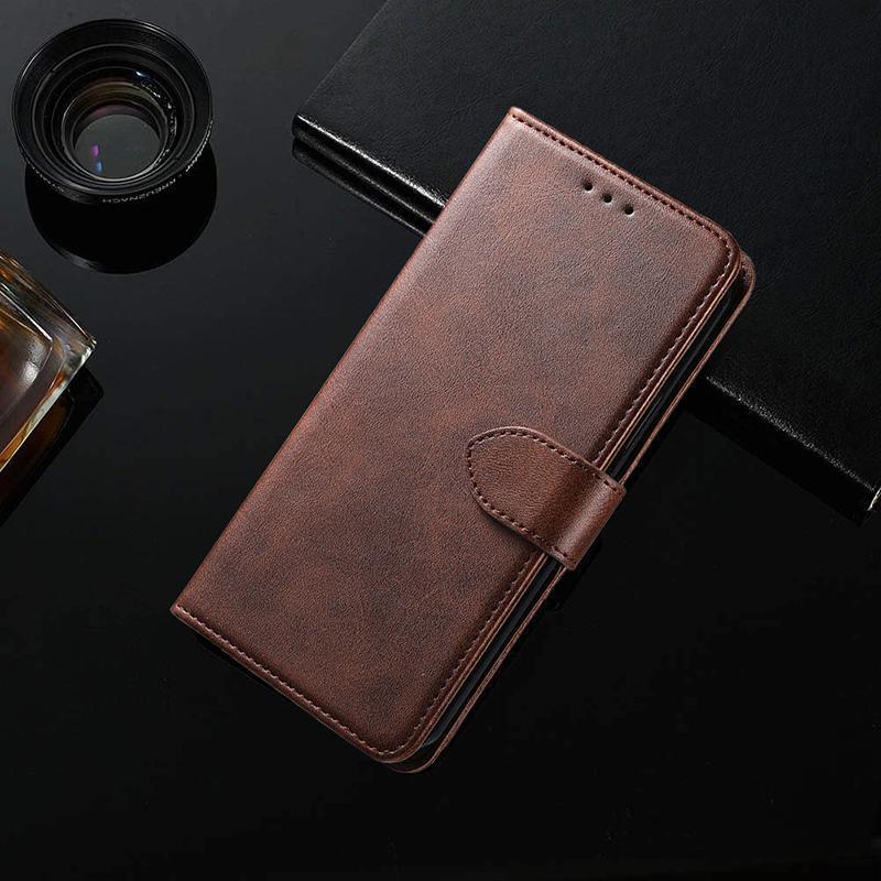 Brown Wallet Leather Flip Case Cover For iPhone 7 8 6 6S Plus X 11 12 13 Pro XS Max XR - iPhone 13 Pro
