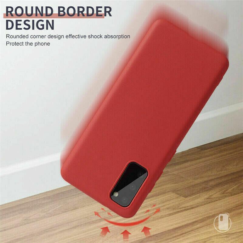 Sky Blue Shockproof Cover Slim Case for Samsung S21 S10 S20 Plus Ultra FE Note20 - Samsung Galaxy S20 Ultra
