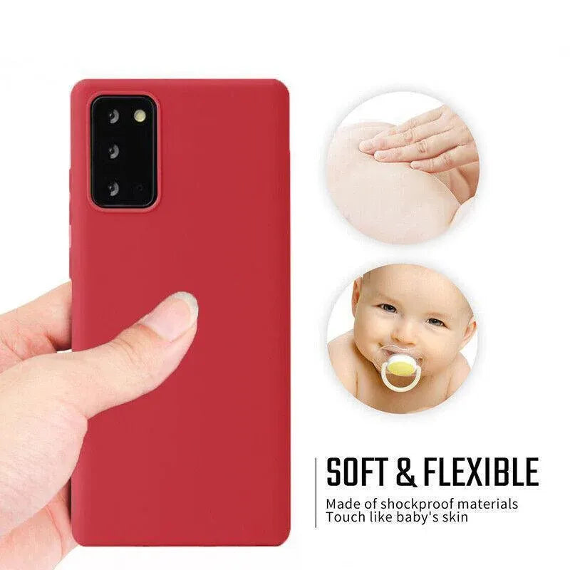 Red Shockproof Cover Slim Case for Samsung S21 S10 S20 Plus Ultra FE Note20 - Samsung Galaxy S20 Ultra