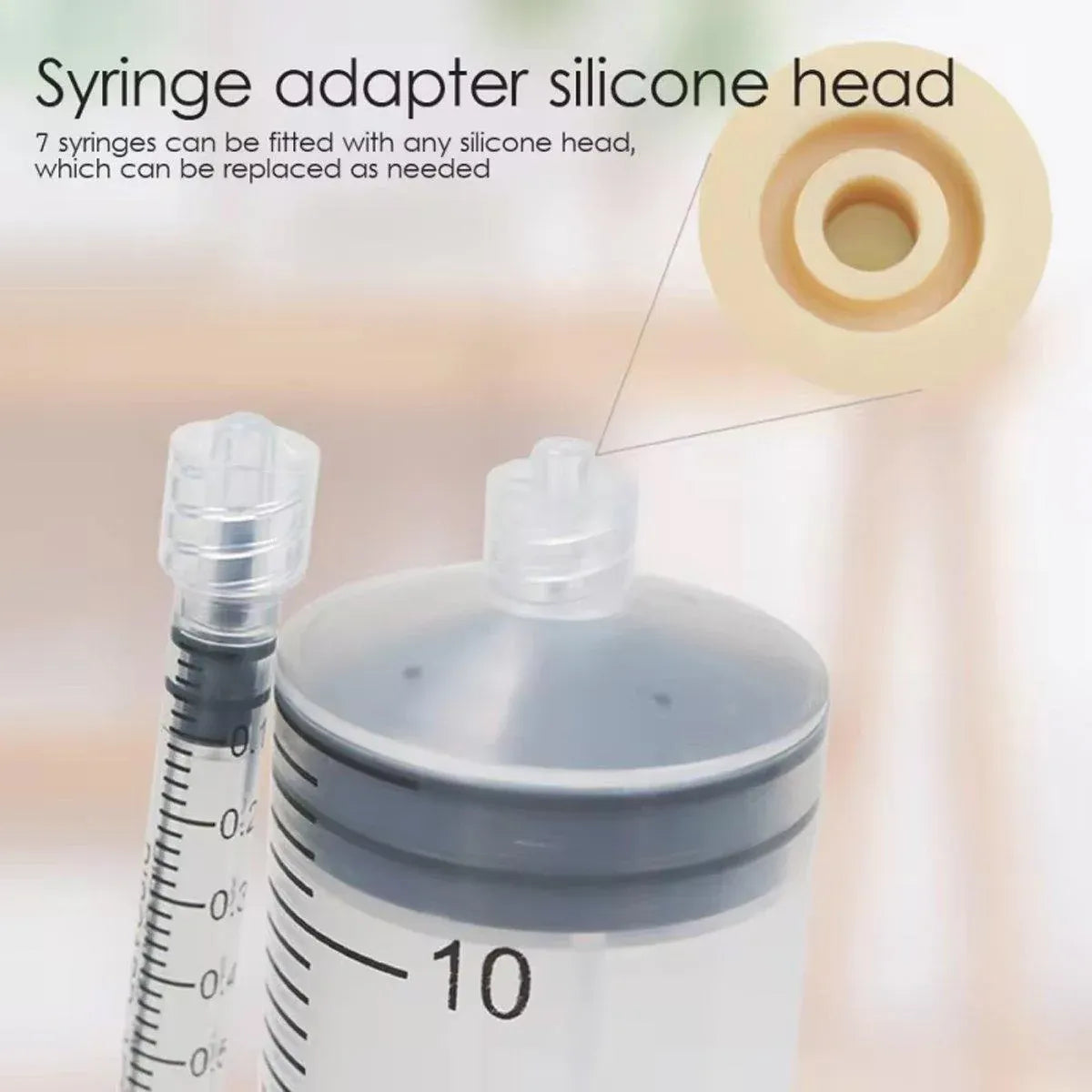 Kitten Puppy Pet Feeding Syringe Feeder Cat Dog Nursing Bottle with Pacifier - S-5PCS