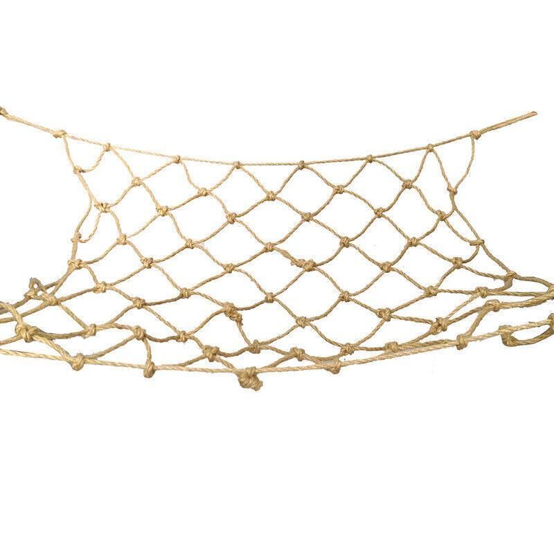 Hanging Climbing Net for Birds and Small Pets Cotton or Hemp Rope Cage Hammock - Hemp Rope