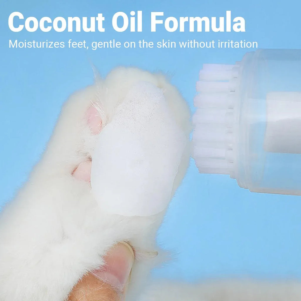 150ml Pet Dry Cleaning Foam Free Clear Body Wash Mousse for Dogs and Cats