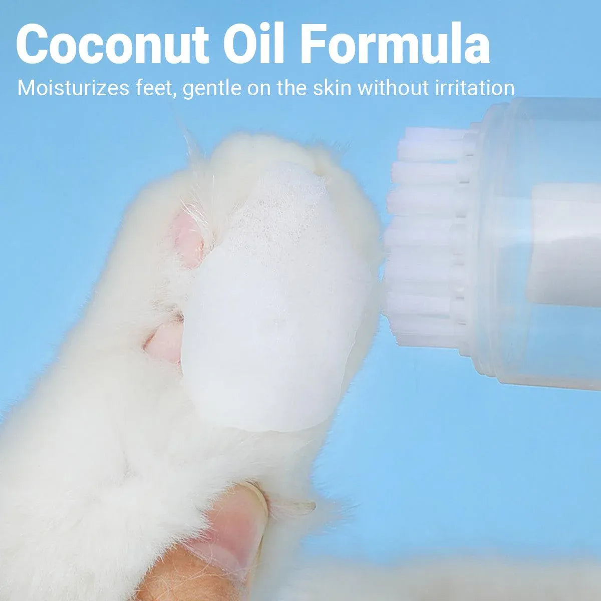 150ml Pet Dry Cleaning Foam Free Clear Body Wash Mousse for Dogs and Cats