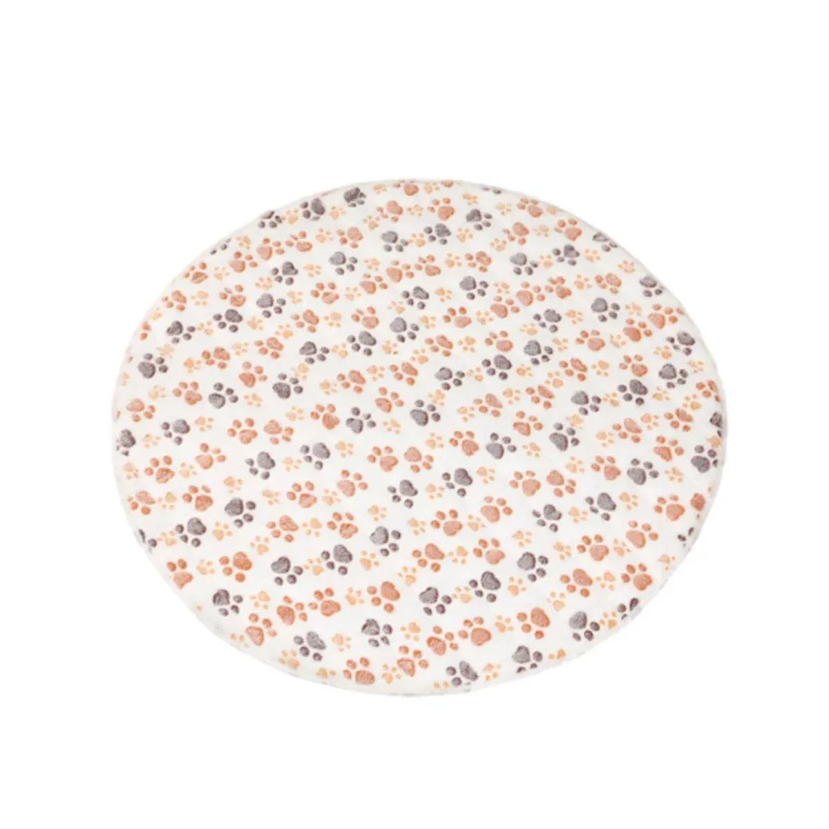 Waterproof Dog Pads Round Diaper Pads Pet Training Pads for Puppies and Dogs - White-35cm