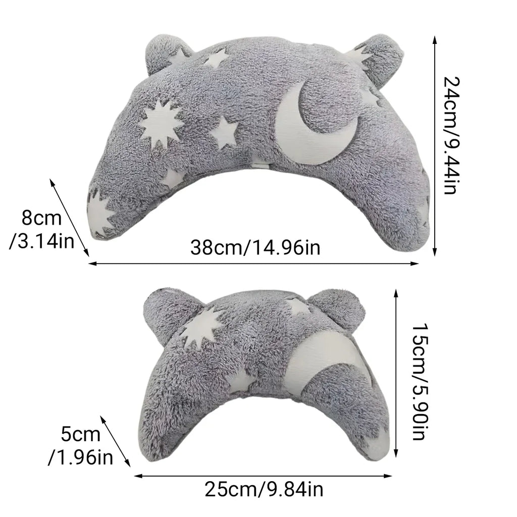 Cervical Vertebrae Protection Pet Pillow U-shaped Dog Backrest Cushion For Sleep - M
