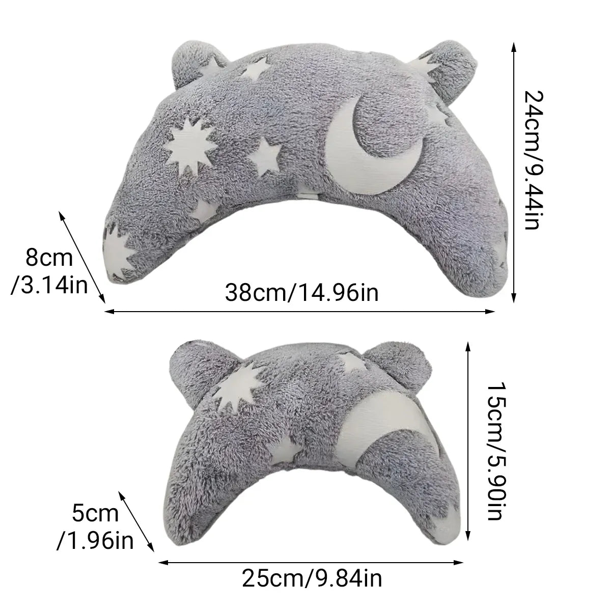 Cervical Vertebrae Protection Pet Pillow U-shaped Dog Backrest Cushion For Sleep - M