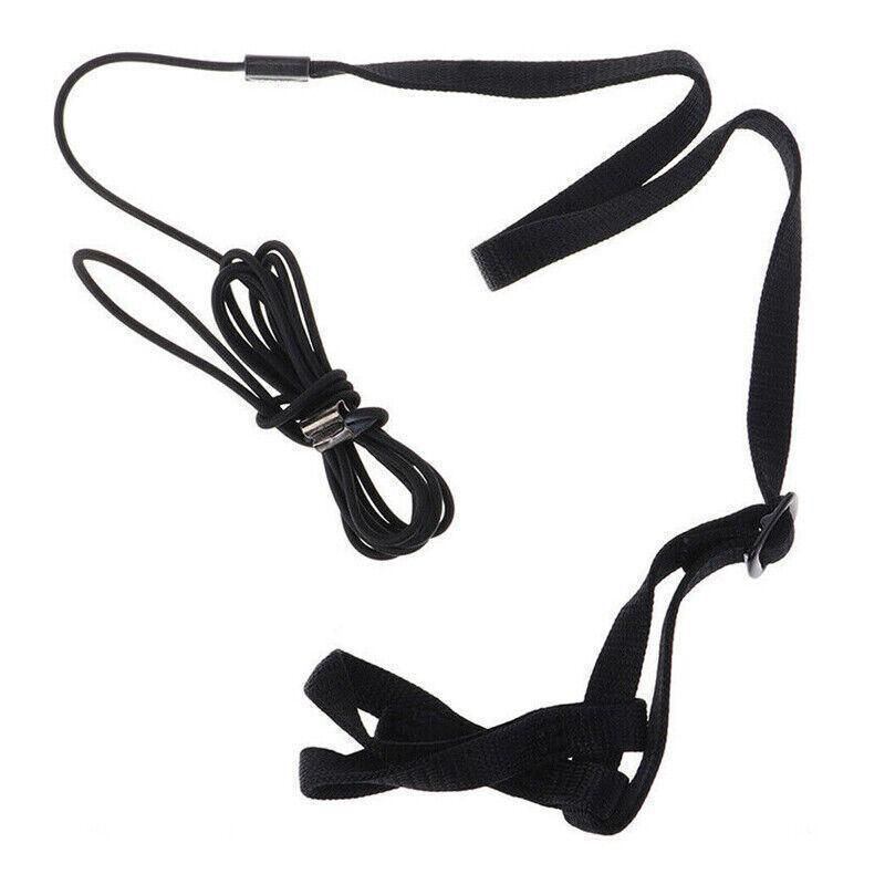 M Pet Parrot Bird Harness Lead Leash Flying Training Rope Cockatiel Outdoor - Blue