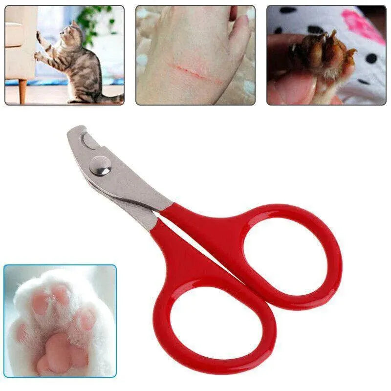 Pet Nail Claw Grooming Scissors Clippers For Dog Cat Bird Rabbit Ferret