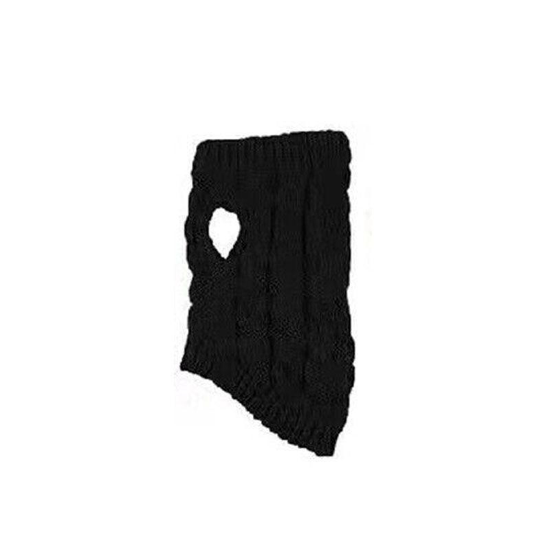 Puppy Dog Jumper Winter Warm Knitted Sweater Pet Clothes Small Dogs Coat Thermal L Size - White